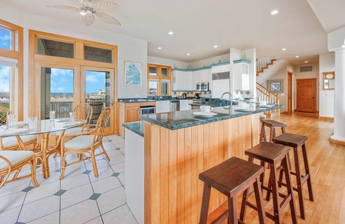 Hatteras House | Premier Oceanfront Dog Friendly w/Pool, Elevator, Hot Tub, Theater, Game Room
