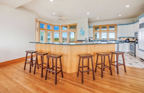 Hatteras House | Premier Oceanfront Dog Friendly w/Pool, Elevator, Hot Tub, Theater, Game Room