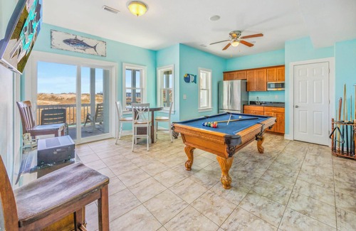 Rodanthe House | Premier Oceanfront Dog Friendly w/Pool, Hot Tub, Elevator, Theater and Game Rms