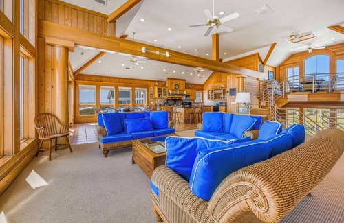 Hatteras House | Premier Oceanfront Home w/Pool, Hot Tub, Elevator, Theater, Game Room, and More