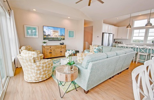 Salvo House | Premier Oceanside Dog Friendly w/Pool, Elevator, Hot Tub, Golf Simulator, More!
