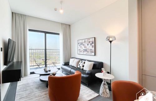 Nad Al Sheba Apartment | Premium 1BR Retreat, Balcony Bliss, Pool & Gym
