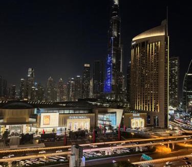 Bur Dubai Apartment | Premium 3BR plus Maids Burj Khalifa & Dubai Mall view