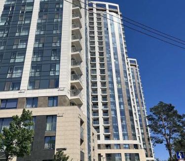 Dniprovs'kyi District Apartment | PREMIUM apartments, Smart TV