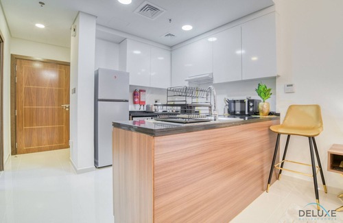 Dubai Apartment | Premium Studio at Orchid DAMAC Hills Dubailand by Deluxe Holiday Homes