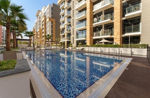 Nad Al Sheba Apartment | Premium Studio in Azizi Riviera