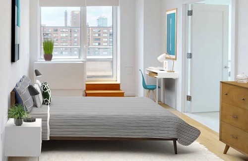 Manhattan Valley Other | Prime Location and Comfort: Columbus Square 2BR Condo w City Skyline View