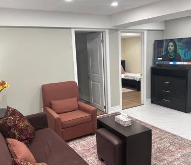 Pickering Apartment | Private 2bedroom Unit, Free Parking, Free from Smoke & Pet, Self-Check IN