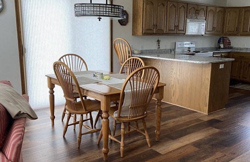 Fish Creek Condo | Private 3 BR 3 Bath condo on the Fish Creek, overlooking private harbor