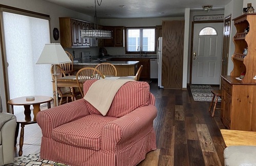 Fish Creek Condo | Private 3 BR 3 Bath condo on the Fish Creek, overlooking private harbor