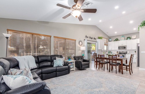 East Mesa House | Private Backyard with Heated Pool
