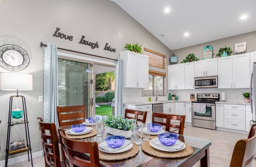 East Mesa House | Private Backyard with Heated Pool
