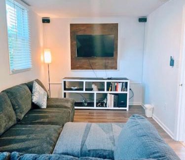 Arlington Apartment | Private Basement APT Near DC Pet Friendly WiFi King Bed Kitchen and More