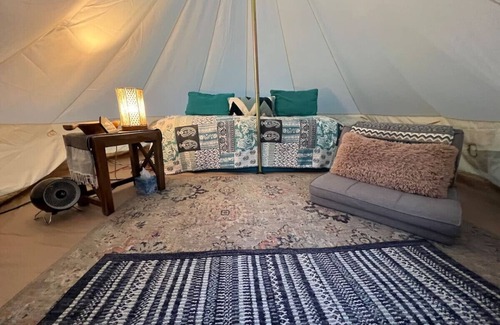 Desert Hot Springs RV Rental | Private Bungalow near Joshua Tree and Palm Springs
