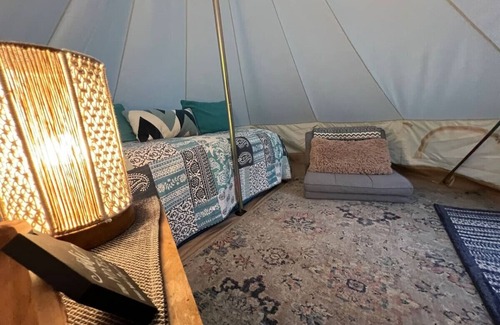Desert Hot Springs RV Rental | Private Bungalow near Joshua Tree and Palm Springs