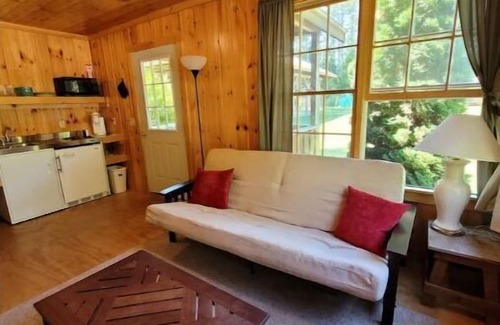 Wolfeboro Cabin | Private Cabin with access to Rust Pond Ferris