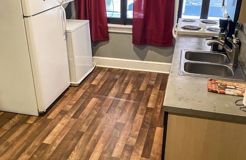Charles Town Condo | Private Downtown Charles Town Condo w/Laundry Above Abolitionist Ale Works #202