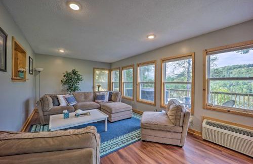 Beaver House | Private Eureka Springs Retreat with Hot Tub!