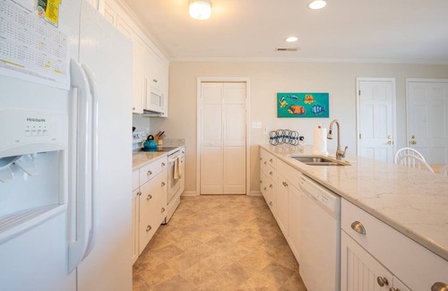 Kure Beach House | Private Home Steps from Beach Access!