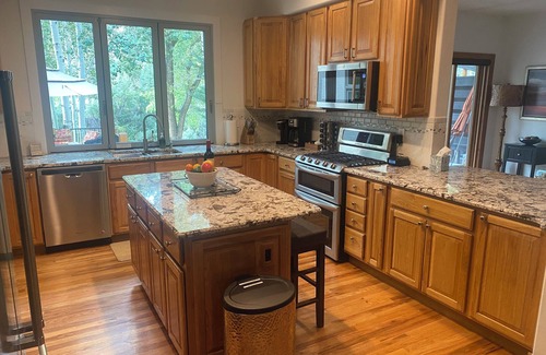 Edwards House | Private Hot tub/Fire Table on Large Deck overlooking Eagle River! Fly-fishing!