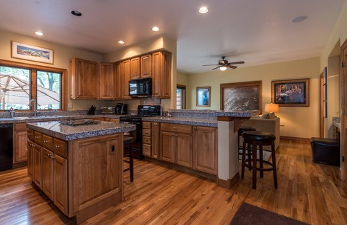 Edwards House | Private Hot tub/Fire Table on Large Deck overlooking Eagle River! Fly-fishing!