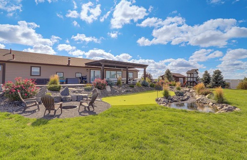 Weld County House | Private Hot Tub + Game Room: Keenesburg Getaway!