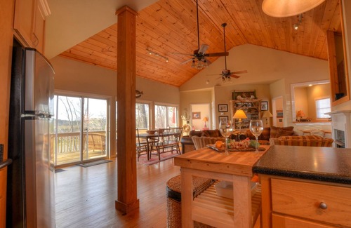 Westminster House | Private Lakefront Mountain Home With a Covered Dock
