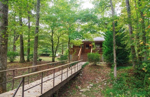 Cosby House | PRIVATE LOG CABIN - TROUT STREAM - 7 MIN TO GREAT SMOKY MOUNTAINS NATIONAL PARK!