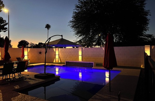 Chandler House | Private Luxury Oasis W/HEATED AND COOLED POOL