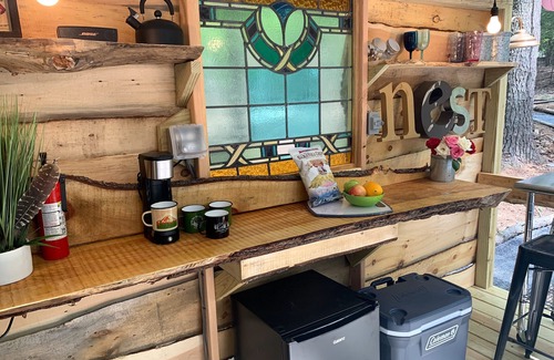 Mount Marion RV Rental | Private Magical Camping Oasis in Woodstock, NY!