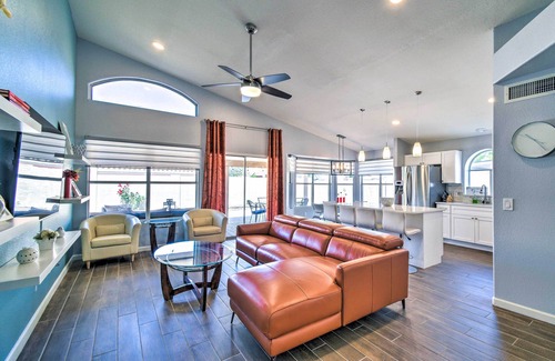 Paradise Valley Village House | Private Patio, Gas Grill: Stylish Phoenix Home!
