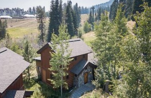 Tamarack Resort Cottage | Private Patio & Hot Tub | Elegant Wood Interior | Private Garage