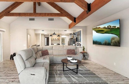 Desert View Village House | Private Pickleball Court, Pool heat, Spa & Fire Pit +