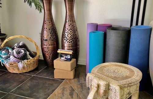 Desert Hot Springs House | Private Spa Oasis w/Views/Mineral Saltwater Pool & Spa / Koi pond / Fire pit/BBQ
