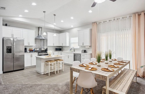 Inlet Beach Heights House | Private Swim Spa Family-Friendly Large One-Story Home Near 30A