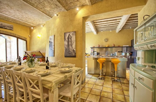 Barberino Tavarnelle Villa | Private Villa with WIFI, A/C, private pool, TV, patio, panoramic view, close to Greve In Chianti