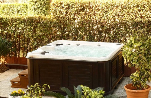 Picedo Villa | Private Villa with A/C, hot tub, private pool, WIFI, TV, terrace, panoramic view, close to Sirmione