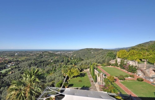 Camaiore Villa | Private Villa with A/C, WIFI, private pool, hot tub, TV, patio, panoramic view, close to Viareggio