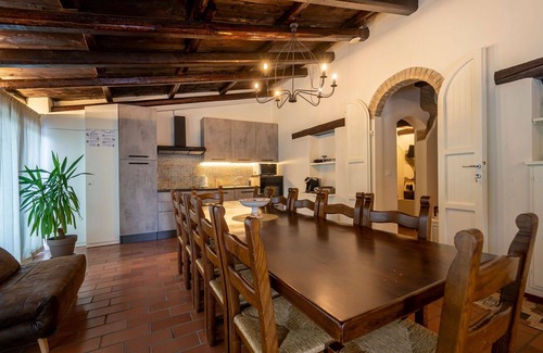 Dogana Villa | Private Villa with A/C, hot tub, private pool, WIFI, sauna, TV, patio, panoramic view, parking