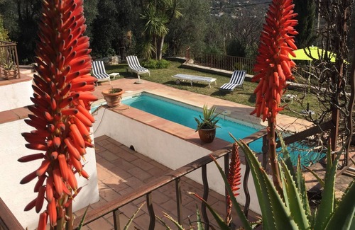 Magagnosc Villa | Private Villa with pool house within idyllic provencal gardens