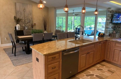 Port Charlotte House | Private waterfront 3 bdrm home with heated salt water pool. Stunning!