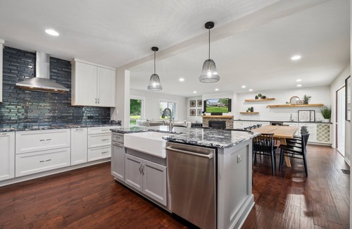 Westport House | Private Waterfront Home with heated pool, hot tub, firepit, kayaks, game room and much more!