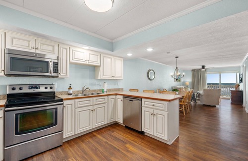South Nags Head Condo | Pup-Friendly! Direct Oceanfront! Shorely Goodness: PierView 105 Oceanfront Condo