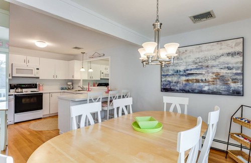 Mashpee House | Quaint Beach House with AC, Pool, Hot tub area, Fire Pit, and Ocean Views