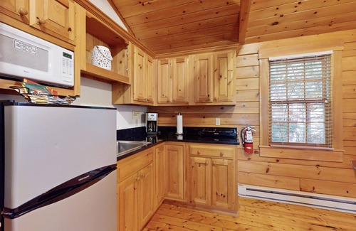 Northport Cabin | Quaint studio cabin near hiking trails with gym & pool table - dog-friendly