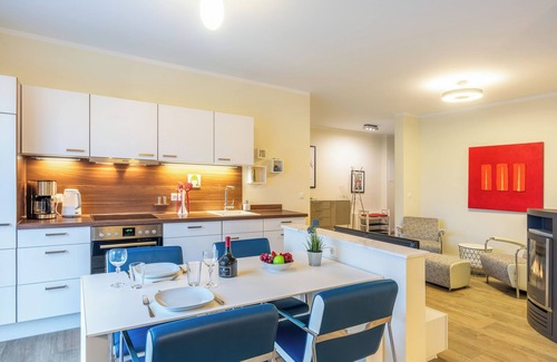 Zinnowitz Apartment | Quartier Görmitz 36 - Picasso - modern apartment with fireplace