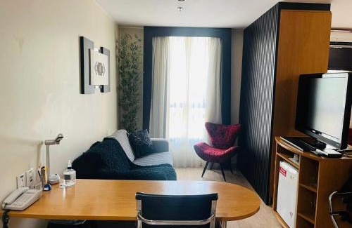 Taguatinga Hotel | Quarto Mobiliado no Hotel Comfort Taguatinga com Wi-Fi, Ar condicionado e Estacionamento Grátis