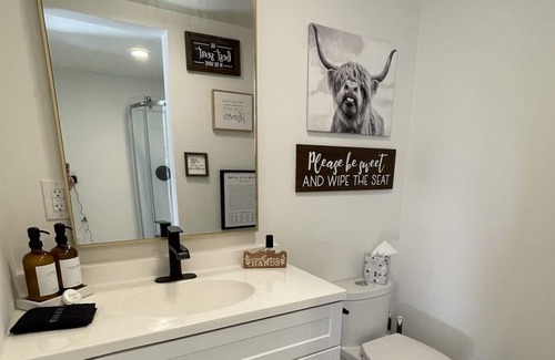 Arlington House | Queen Suite with 2 twins, pets welcome!