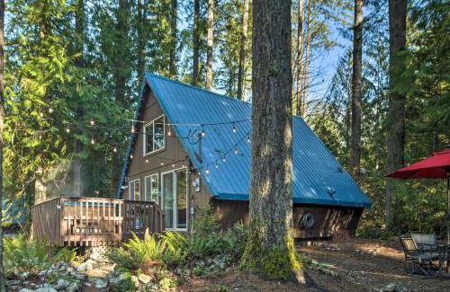 Skykomish House | Quiet A-Frame Retreat with Hot Tub Hike, Fish and Ski