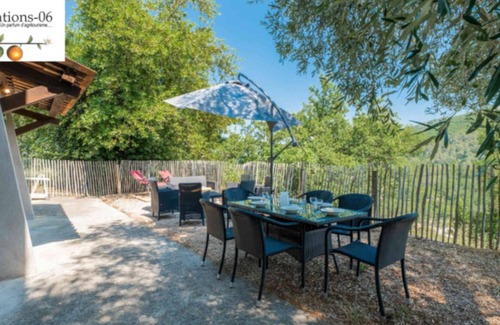 Le Bar-sur-Loup House | Quiet and Nature Holiday Home on the Côte d'Azur